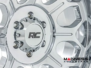 Custom Wheel 77 Series Wheel - One-Piece - Chrome| 20x9 | 6x5.5 | +18mm - Rough Country Custom Wheel 77 Series Wheel - One-Piece - Chrome| 20x9 | 6x5.5 | +18mm - Rough Country